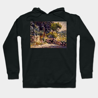 The Flowered Terrace by Henri-Edmond Cross Hoodie